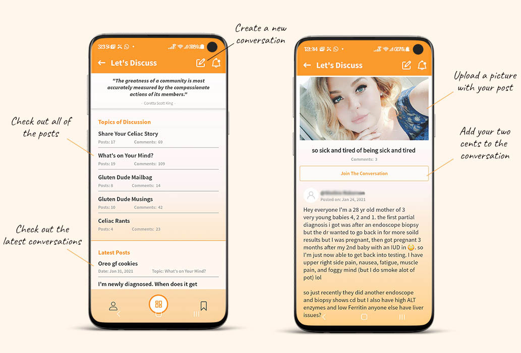 iphone app for celiac disease